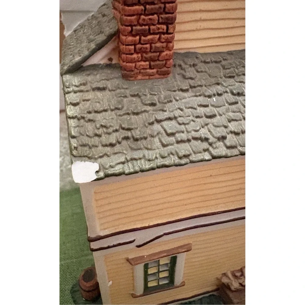 Dept 56 Benjamin Bowman Violin Maker New England Village 56-56663 Retired 2004